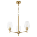 Wallinger Outdoor (Damp) Chandelier by Quorum
