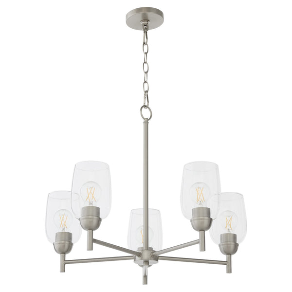 Wallinger Outdoor (Damp) Chandelier by Quorum
