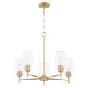 Wallinger Outdoor (Damp) Chandelier by Quorum