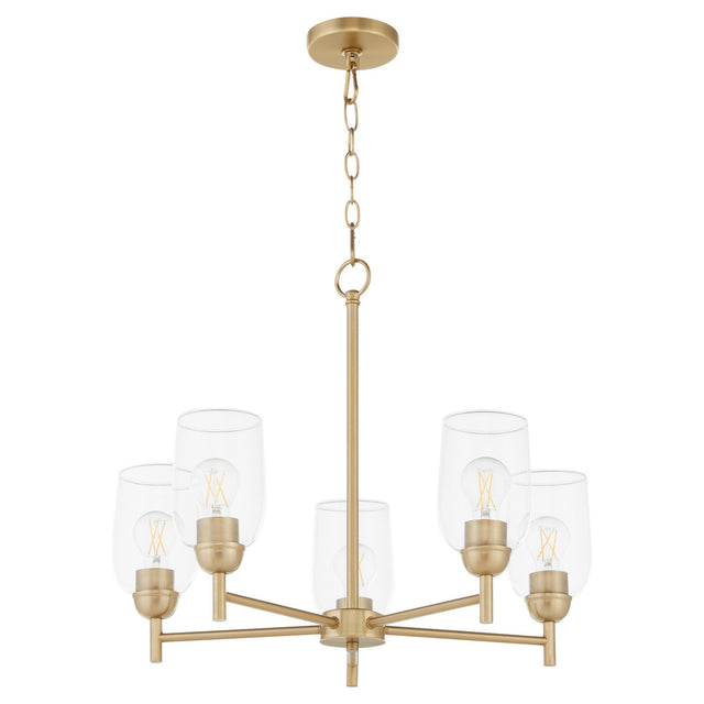 Wallinger Outdoor (Damp) Chandelier by Quorum