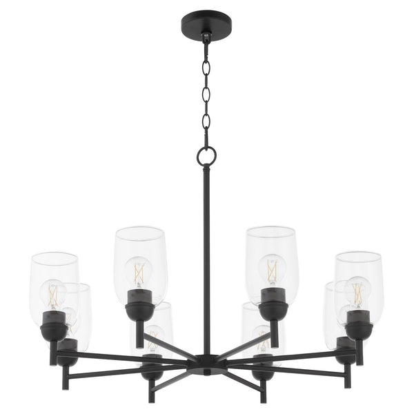 Wallinger Outdoor (Damp) Chandelier by Quorum