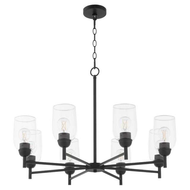 Wallinger Outdoor (Damp) Chandelier by Quorum