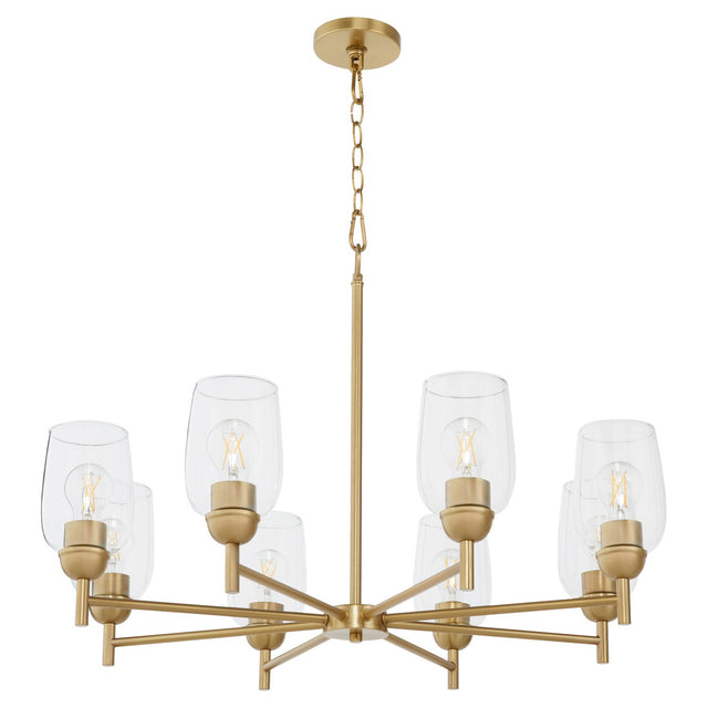 Wallinger Outdoor (Damp) Chandelier by Quorum