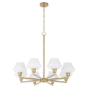 Cassini Outdoor (Damp) Chandelier by Quorum