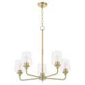 Raymond Outdoor (Damp) Chandelier by Quorum