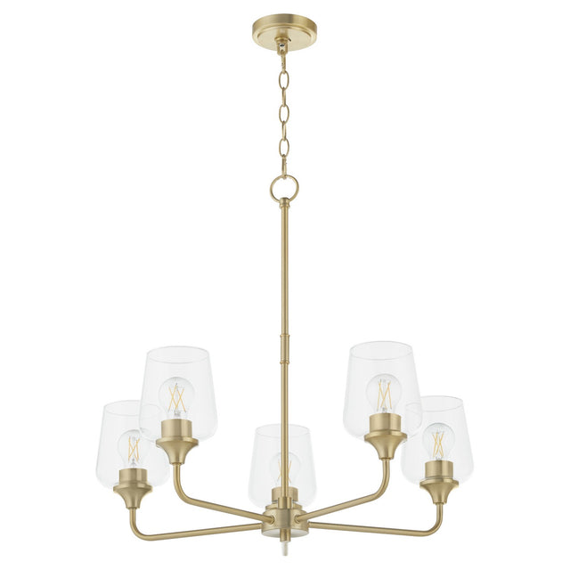 Raymond Outdoor (Damp) Chandelier by Quorum