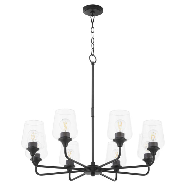 Raymond Outdoor (Damp) Chandelier by Quorum