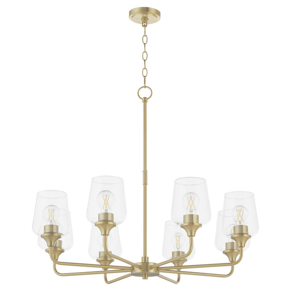 Raymond Outdoor (Damp) Chandelier by Quorum