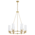 Lee Boulevard Outdoor (Damp) Chandelier by Quorum
