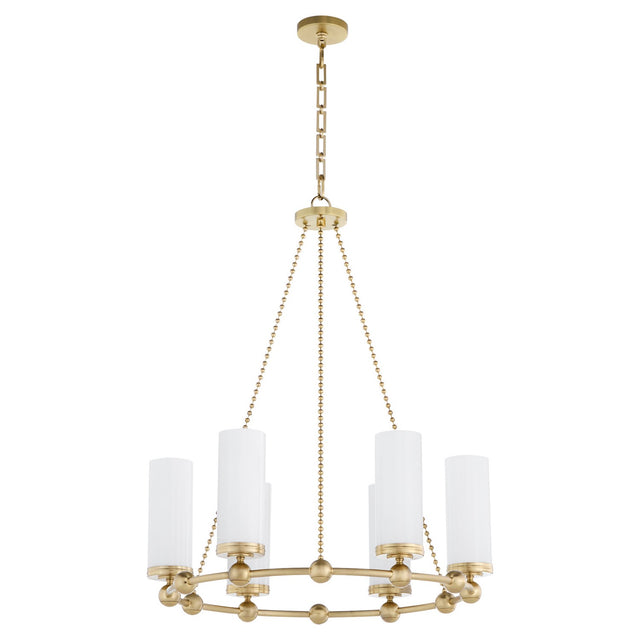 Lee Boulevard Outdoor (Damp) Chandelier by Quorum