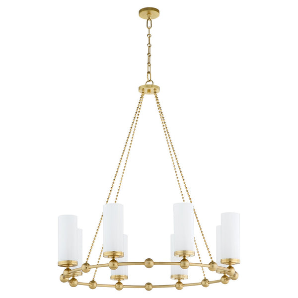 Lee Boulevard Outdoor (Damp) Chandelier by Quorum