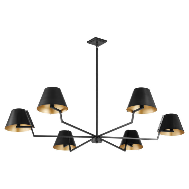 Bliss Outdoor (Damp) Chandelier by Quorum