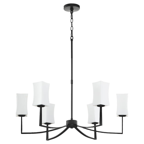 Ayala Outdoor (Damp) Chandelier by Quorum