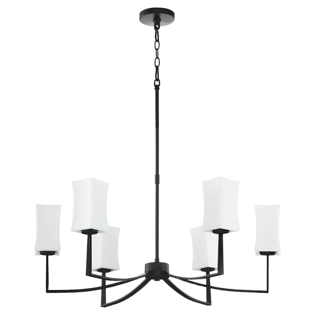 Ayala Outdoor (Damp) Chandelier by Quorum