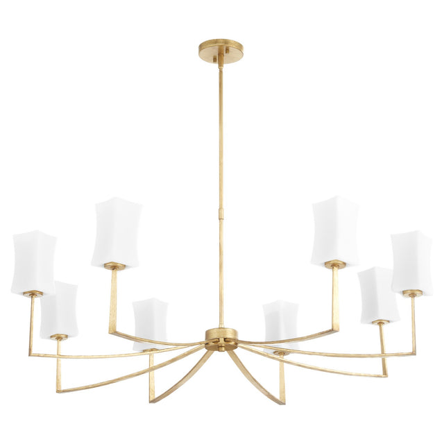 Ayala Outdoor (Damp) Chandelier by Quorum