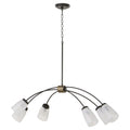 Arpeggio Outdoor (Damp) Chandelier by Quorum