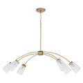 Arpeggio Outdoor (Damp) Chandelier by Quorum