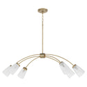 Arpeggio Outdoor (Damp) Chandelier by Quorum