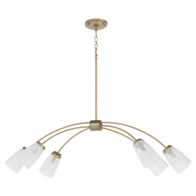 Arpeggio Outdoor (Damp) Chandelier by Quorum