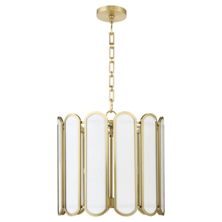 Buy aged-brass Belleview Outdoor (Damp) Pendant by Quorum
