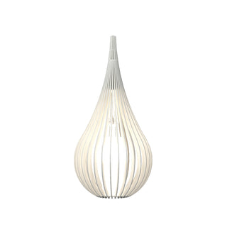Buy organic-white-and-white-shade Cappadocia Outdoor (Damp) Table Lamp by Accord Lighting