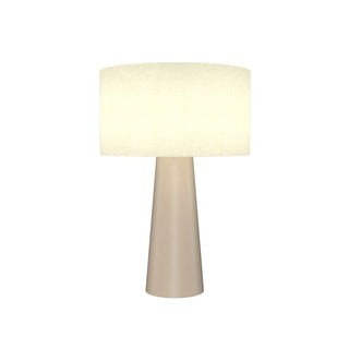Buy organic-cappuccino Conical Table Lamp by Accord Lighting