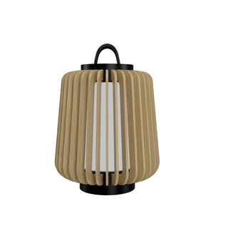 Buy organic-black-and-black-shade Stecche di Legno Outdoor (Damp) Table Lamp by Accord Lighting