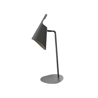 Buy organic-grey-with-frosted-glass-glass-and-silver-gray-shade Balance Outdoor (Damp) Table Lamp by Accord Lighting