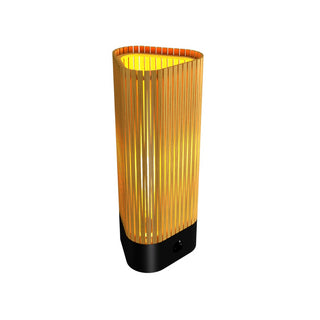 Buy organic-gold-and-yellow-shade Living Hinges Outdoor (Damp) Table Lamp by Accord Lighting