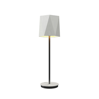 Buy organic-white-and-white-shade Facet Outdoor (Damp) Lamp by Accord Lighting
