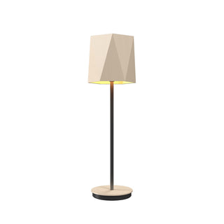 Buy organic-cappuccino-and-natural-cream-shade Facet Outdoor (Damp) Lamp by Accord Lighting