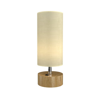 Buy louro-freijo-and-natural-cream-shade Clean Outdoor (Damp) Table Lamp by Accord Lighting