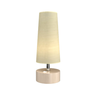 Buy organic-cappuccino-and-natural-cream-shade Clean Outdoor (Damp) Table Accent Lamp by Accord Lighting