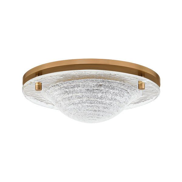 Halston Outdoor (Damp) Flush Mount Ceiling Light by Troy Lighting