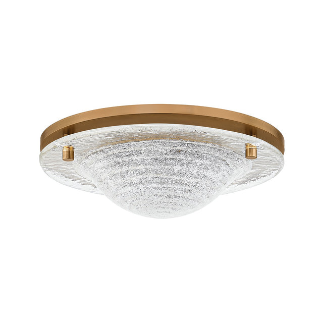 Halston Outdoor (Damp) Flush Mount Ceiling Light by Troy Lighting