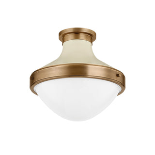 Maxton Outdoor (Damp) Flush Mount Ceiling Light by Troy Lighting