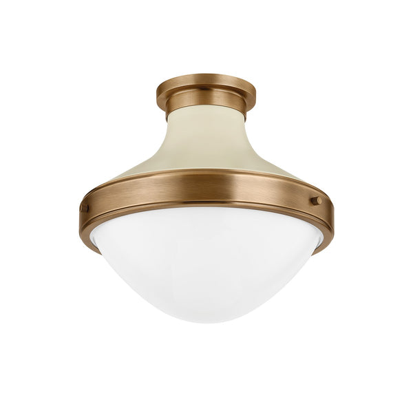 Maxton Outdoor (Damp) Flush Mount Ceiling Light by Troy Lighting