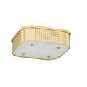 Madison Square Outdoor (Damp) Flush Mount Ceiling Light by Hudson Valley