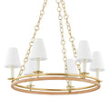 Swanton Outdoor (Damp) Chandelier by Hudson Valley