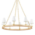 Swanton Outdoor (Damp) Chandelier by Hudson Valley