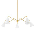 Onda Outdoor (Damp) Chandelier by Mitzi