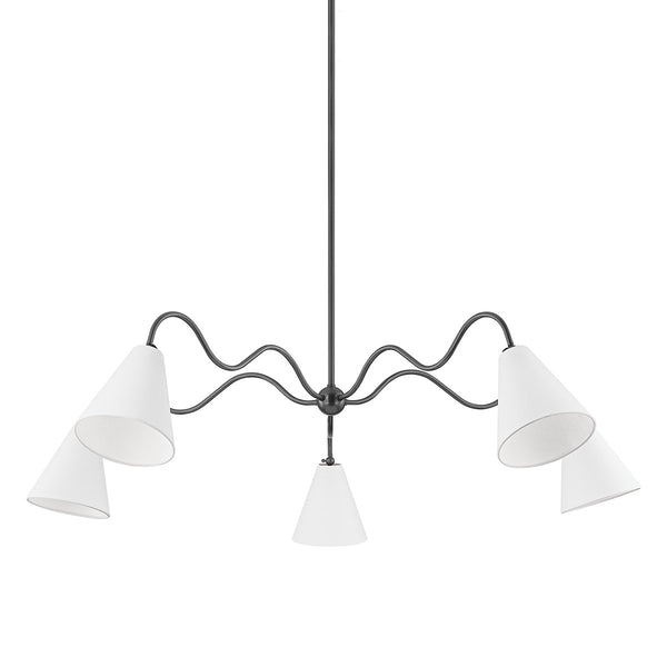 Onda Outdoor (Damp) Chandelier by Mitzi