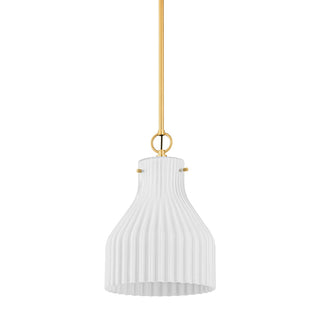 Buy aged-brass Corinthia Outdoor (Damp) Pendant by Mitzi