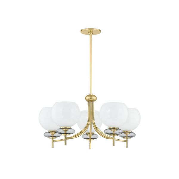 Alexia Outdoor (Damp) Chandelier by Mitzi