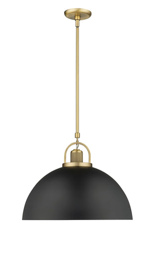 Buy vintage-brass-matte-black Artistan Pendant by Millennium