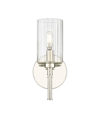 Buy polished-nickel Chastine Outdoor (Damp) Sconce by Millennium