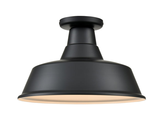 R Series Outdoor (Damp) Semi-Flush Mount Ceiling Light by Millennium