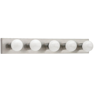 Buy brushed-stainless Center Stage Vanity by Generation Lighting