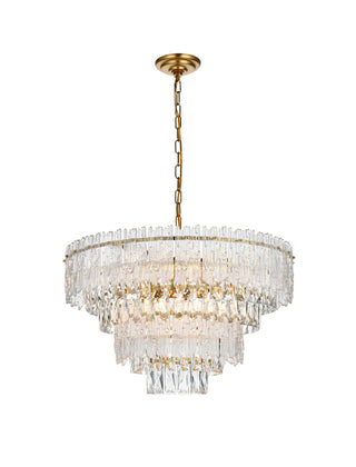 Buy satin-gold Emilia Chandelier by Elegant Lighting