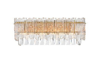 Buy satin-gold Emilia Sconce by Elegant Lighting